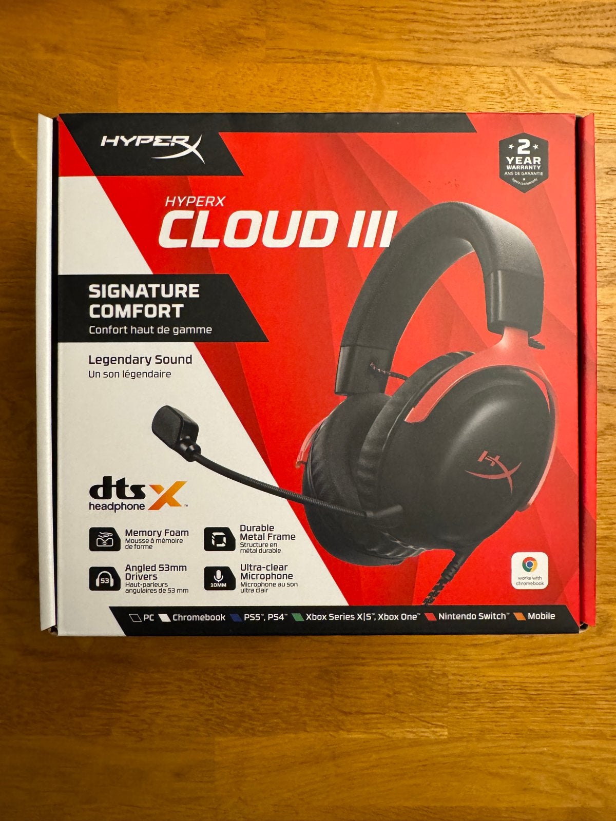 HyperX Cloud III Gaming Headset - Nieuw in doos