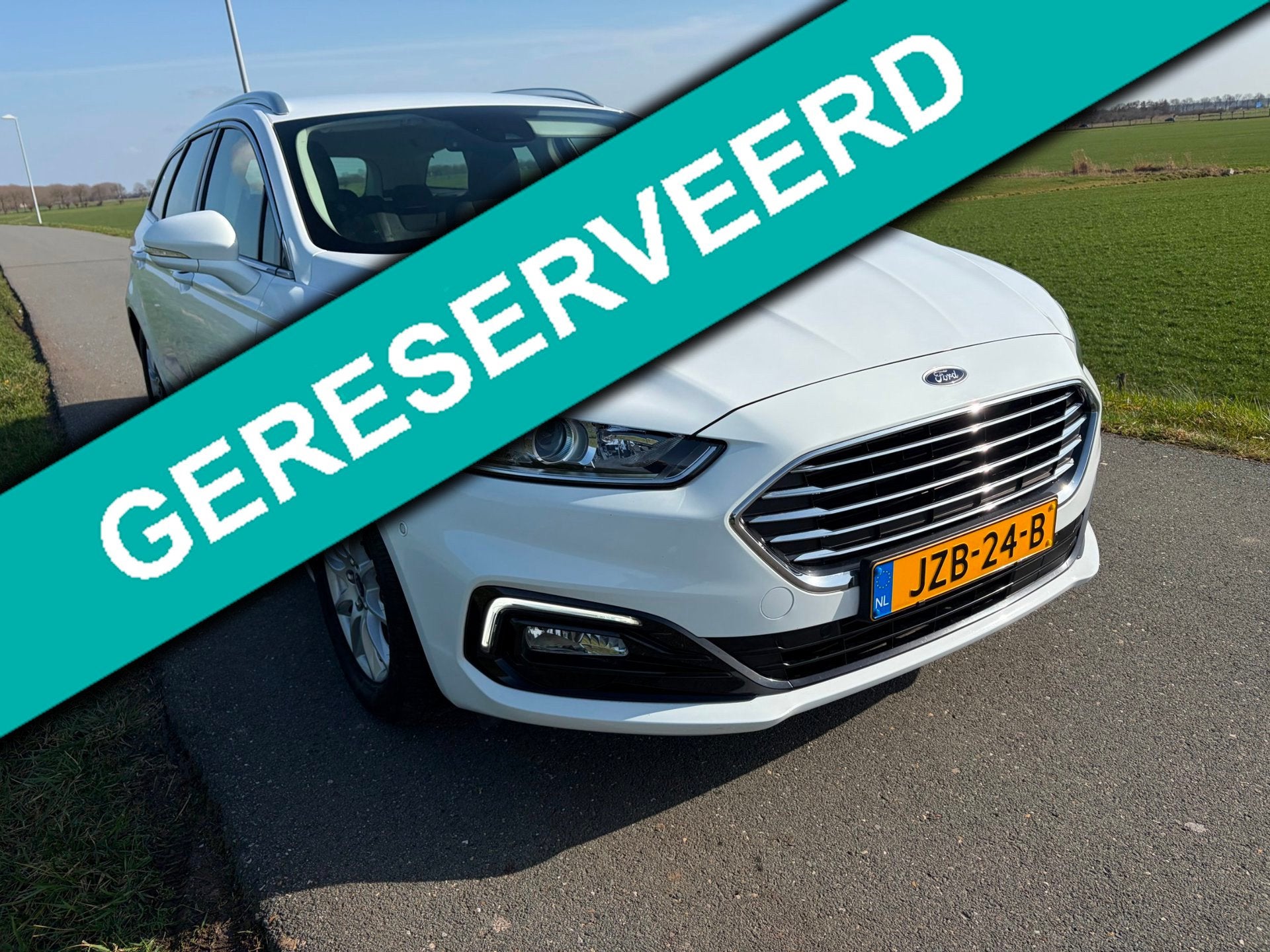 Ford Mondeo Wagon 2.0 IVCT HEV Incl BTW, Auto's, Dealer onderhouden, Stof, Zwart, 190 pk