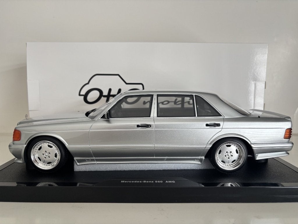Mercedes Benz 560 (W126) 6.0 SEL AMG 1989 1:18 (nieuw), Verzenden, Nieuw, Auto, OttOMobile