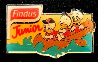 Kwik-Kwek en Kwak pin (2), Verzenden, Nieuw, Figuurtje, Speldje of Pin