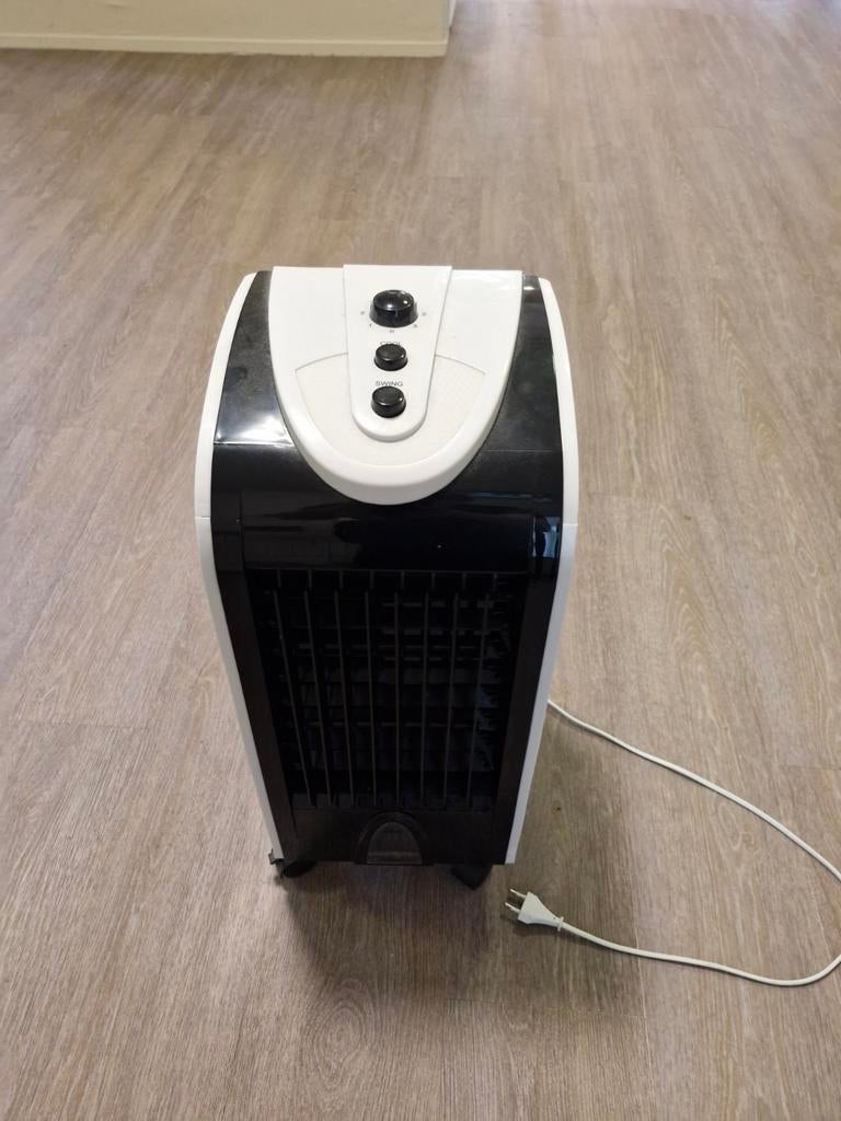 Mobiele Airco met Koel- en Ventilatorfunctie, Ophalen, Gebruikt, Minder dan 60 m³, 3 snelheden of meer