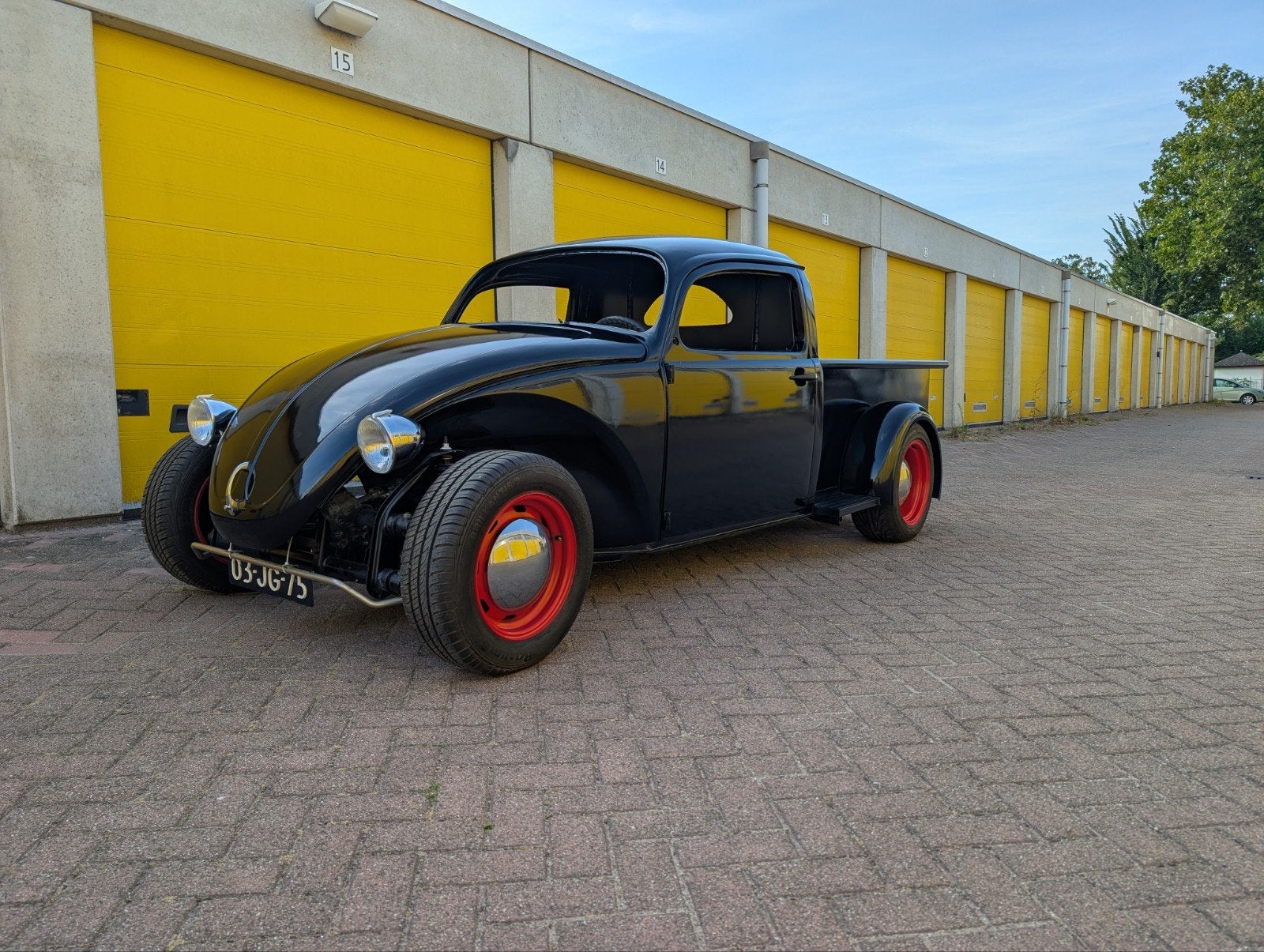 Volkswagen Kever Volksrod pickup project, Blauw, Origineel Nederlands, Handgeschakeld, Particulier