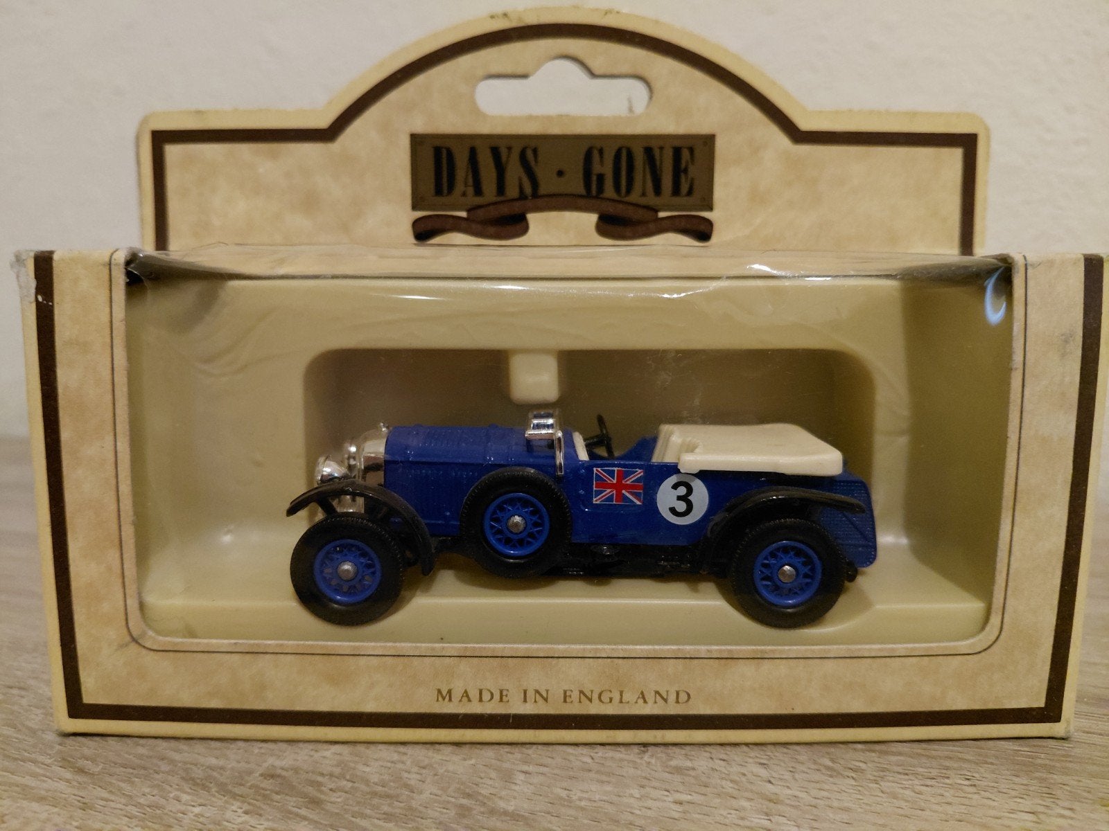 1930 Blue Bentley 4.5 liter, Overige merken, Auto, Verzenden, Groter dan 1:32