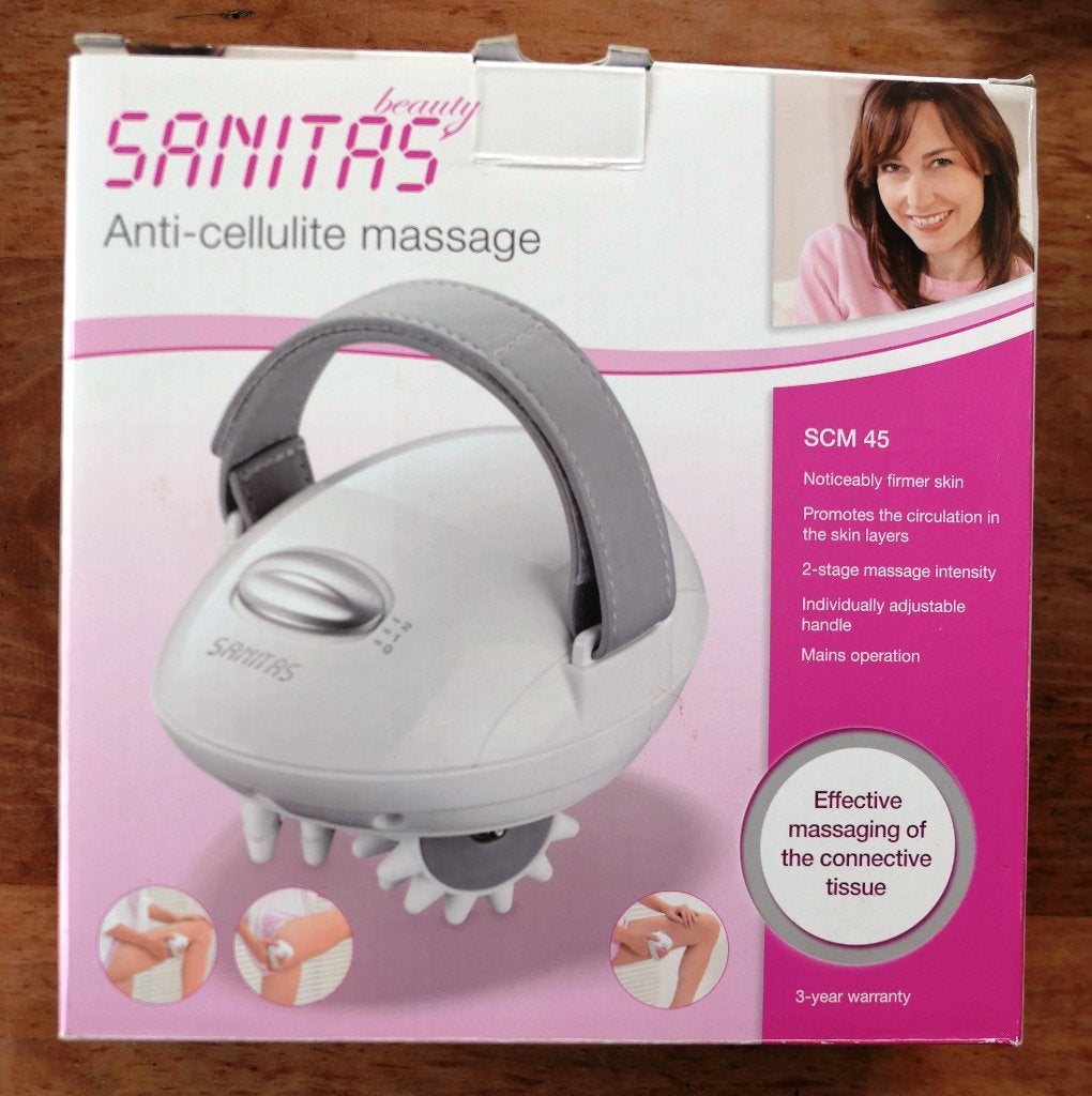 Sanitas SCM 45 Anticellulitis Massageapparaat, Ophalen of Verzenden, Zo goed als nieuw, Apparaat