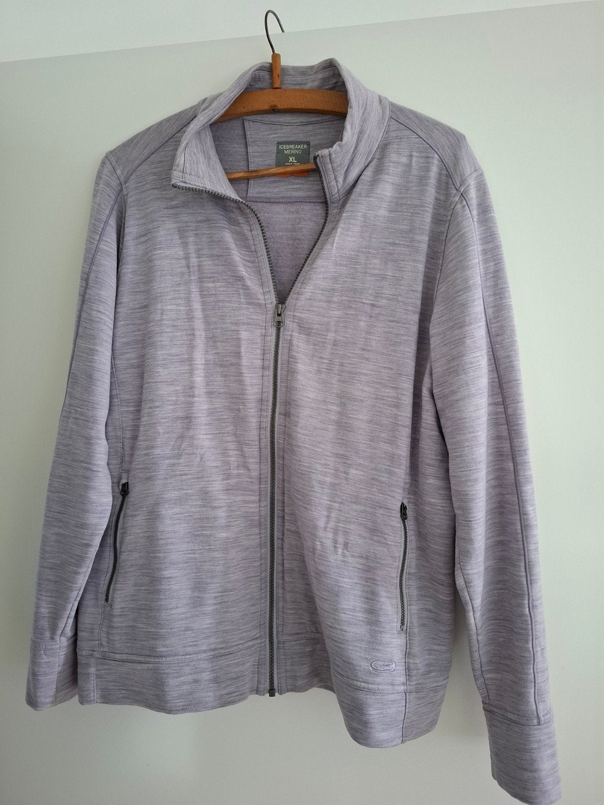 Icebreaker Merino Zip-up Vest - Dames XL, Paars, Maat 46/48 (XL) of groter, Ophalen of Verzenden, Zo goed als nieuw