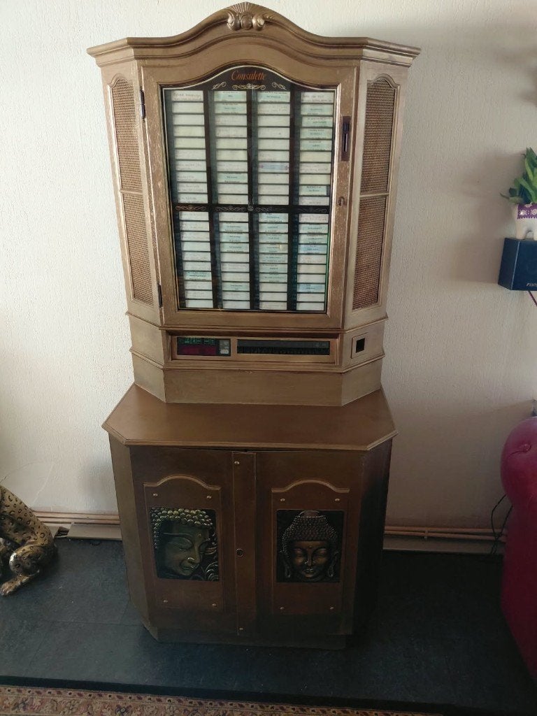 jukebox Consuletta, Gebruikt, 1970 tot heden, Ophalen, Met singles
