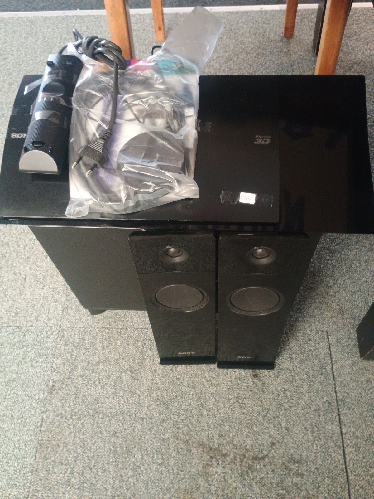 Sony Blu-Ray met surround sound set, Ophalen