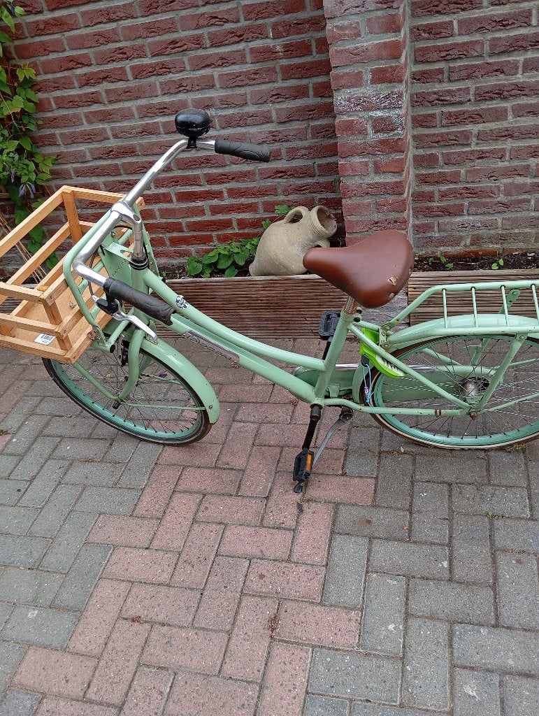 Meisjes fiets 24", Ophalen, Gebruikt, Trommelrem, 24 inch