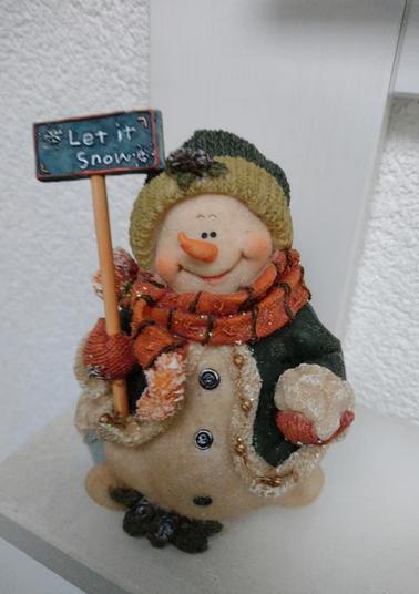 Leuke Sneeuwman Kerst Decoratie, Diversen, Kerst, Ophalen of Verzenden, Nieuw