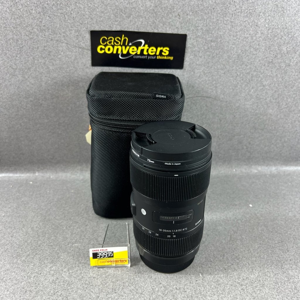 Sigma Lens 18-35mm 1:1.8 DC ø72 ART | For Canon | 410326