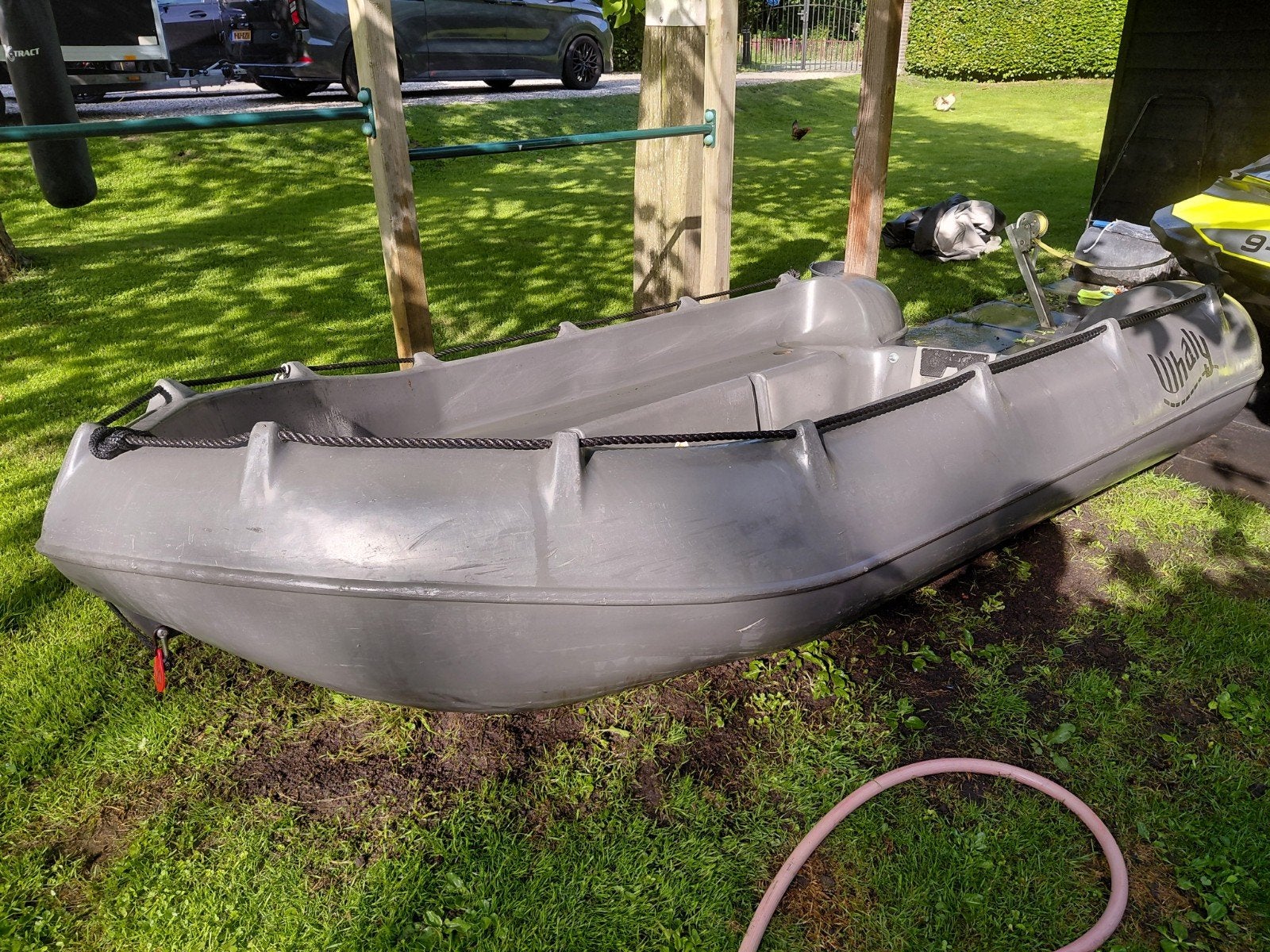 Whaly 310 met Suzuki 15pk buitenboordmotor, Ophalen of Verzenden, Buitenboordmotor