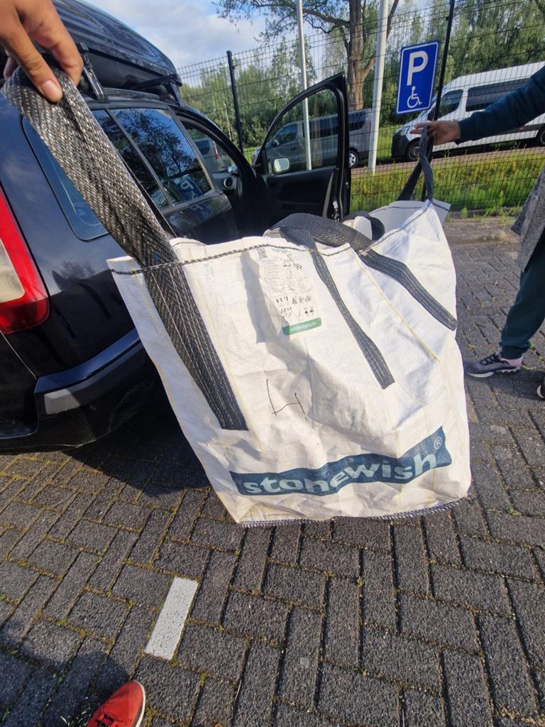 zandtas, Tuin en Terras, Haardhout, Ophalen of Verzenden