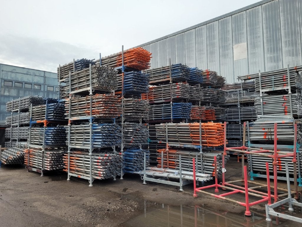 Original used Layher scaffolding, Ophalen of Verzenden, Gebruikt, Gevelsteiger, 5 meter of hoger