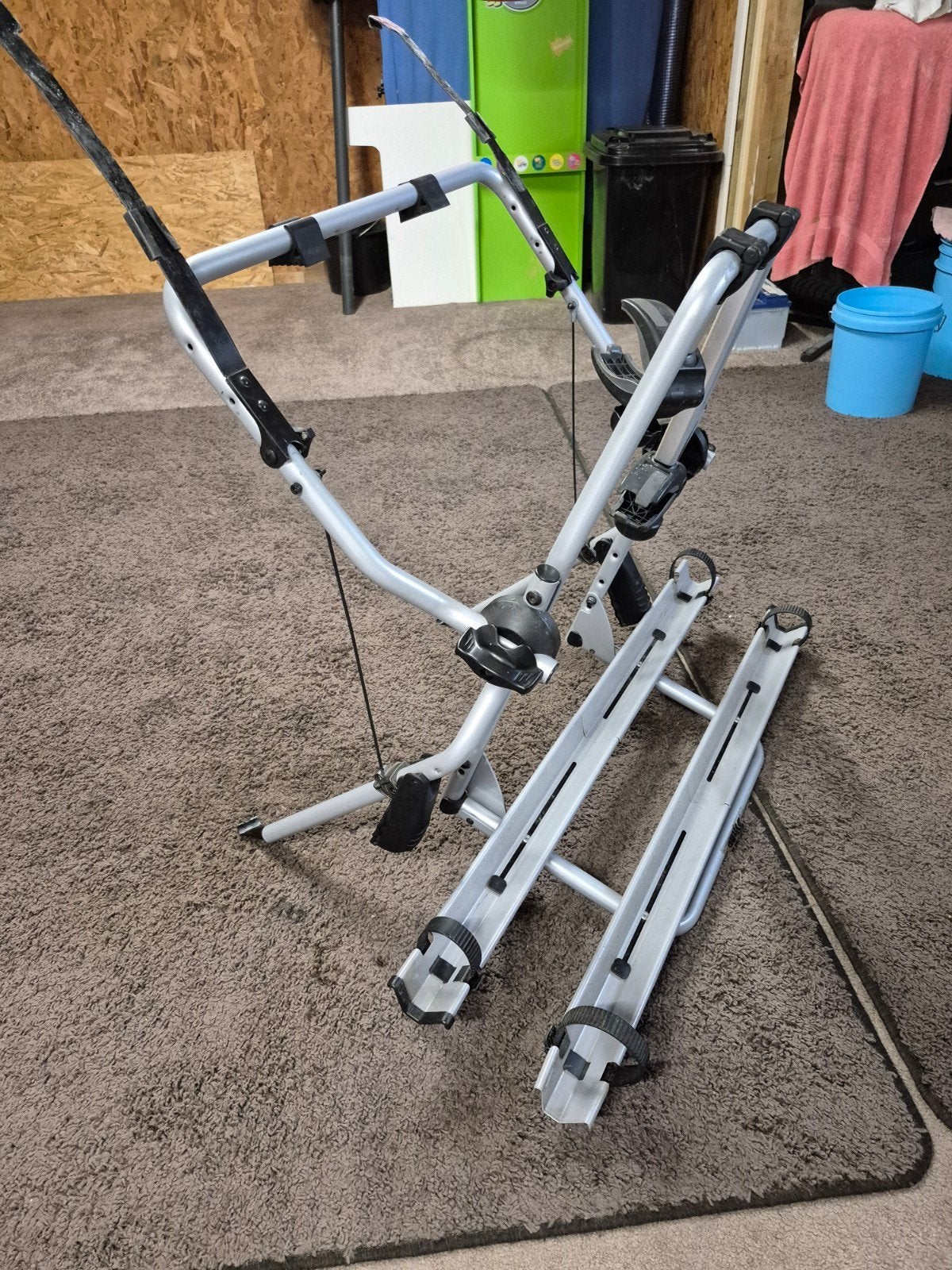 Fietsendrager, Auto diversen, Fietsendragers, Achterklepdrager, Ophalen