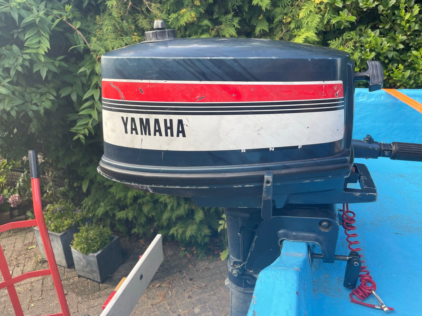 Yamaha 4pk buitenboordmotor, Ophalen, Gebruikt, Minder dan 5 pk, Buitenboordmotor