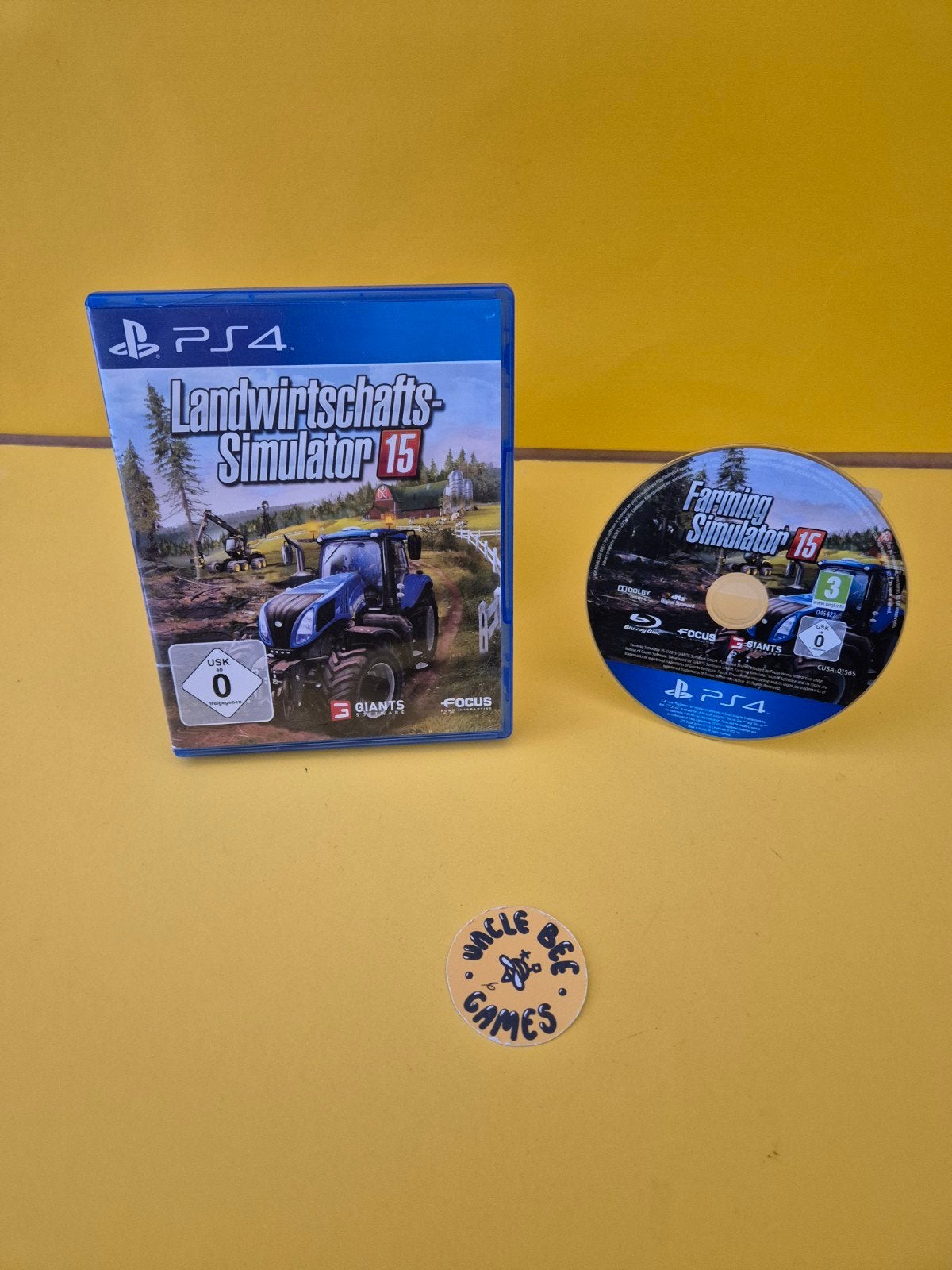 Farming Simulator 15, Spelcomputers en Games, Games | Sony PlayStation 4, Zo goed als nieuw, Simulatie, 1 speler, Vanaf 3 jaar