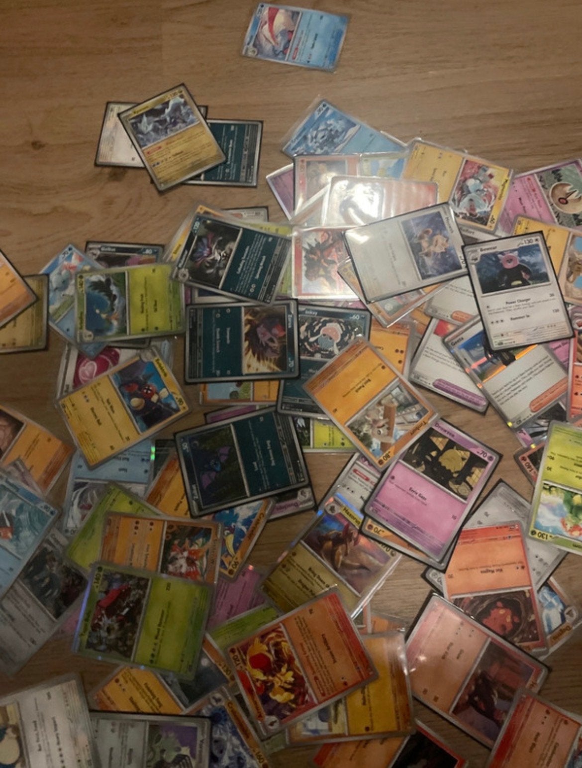 109 Pokémonkaarten in top staat, Ophalen of Verzenden, Zo goed als nieuw, Meerdere kaarten