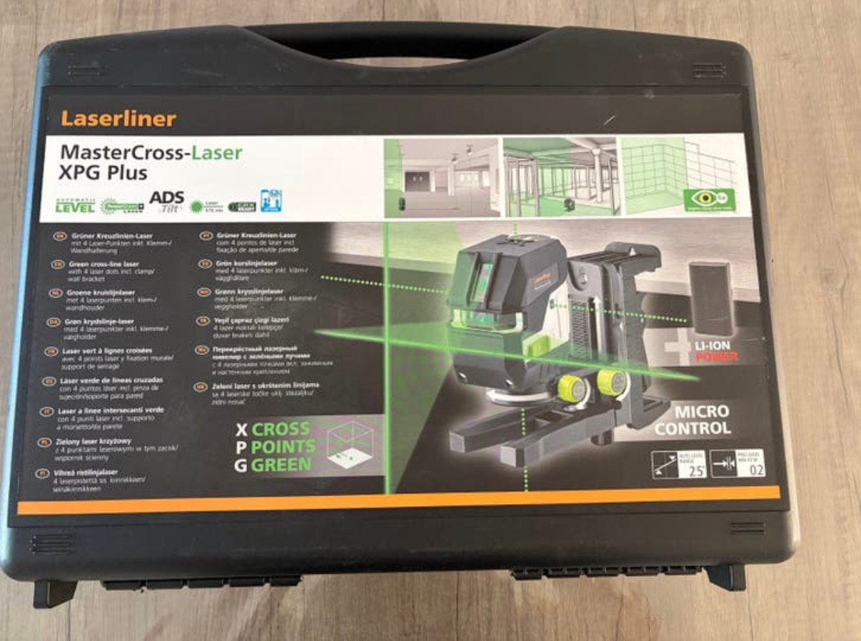 Laserliner mastercross xpg plus, Ophalen, Nieuw