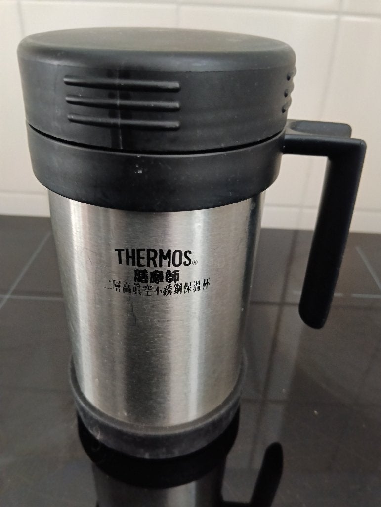 Thermosbeker voor voedsel of vloeistof. Brede opening. Rvs., Huis en Inrichting, Ophalen, Meerkleurig, Overige materialen, Overige merken