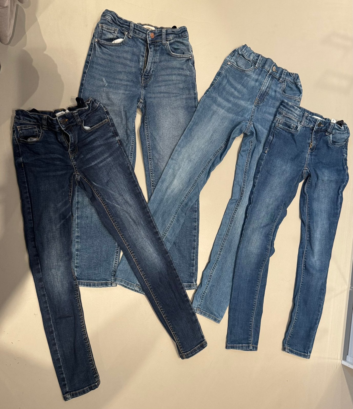 Jeans maat 140, Ophalen of Verzenden, Zo goed als nieuw, Meisje, Broek