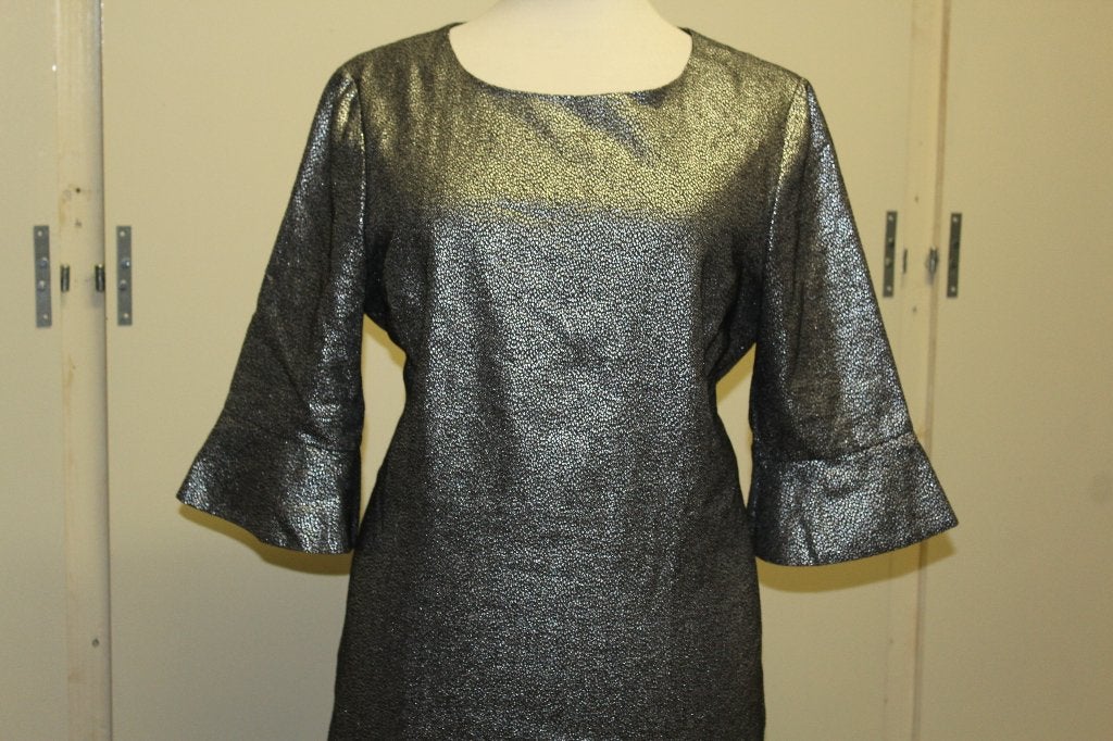 Senso elegante chique zilvere jurk mt (46) 42, Overige typen, Overige kleuren, ., Senso
