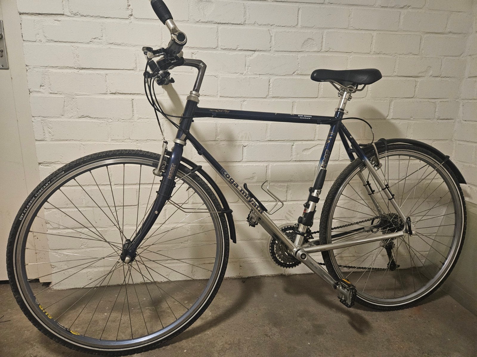 Koga Miyata TerraLiner Alloy fiets - Vintage fiets, Ophalen, 28 inch, Gebruikt, Velgrem