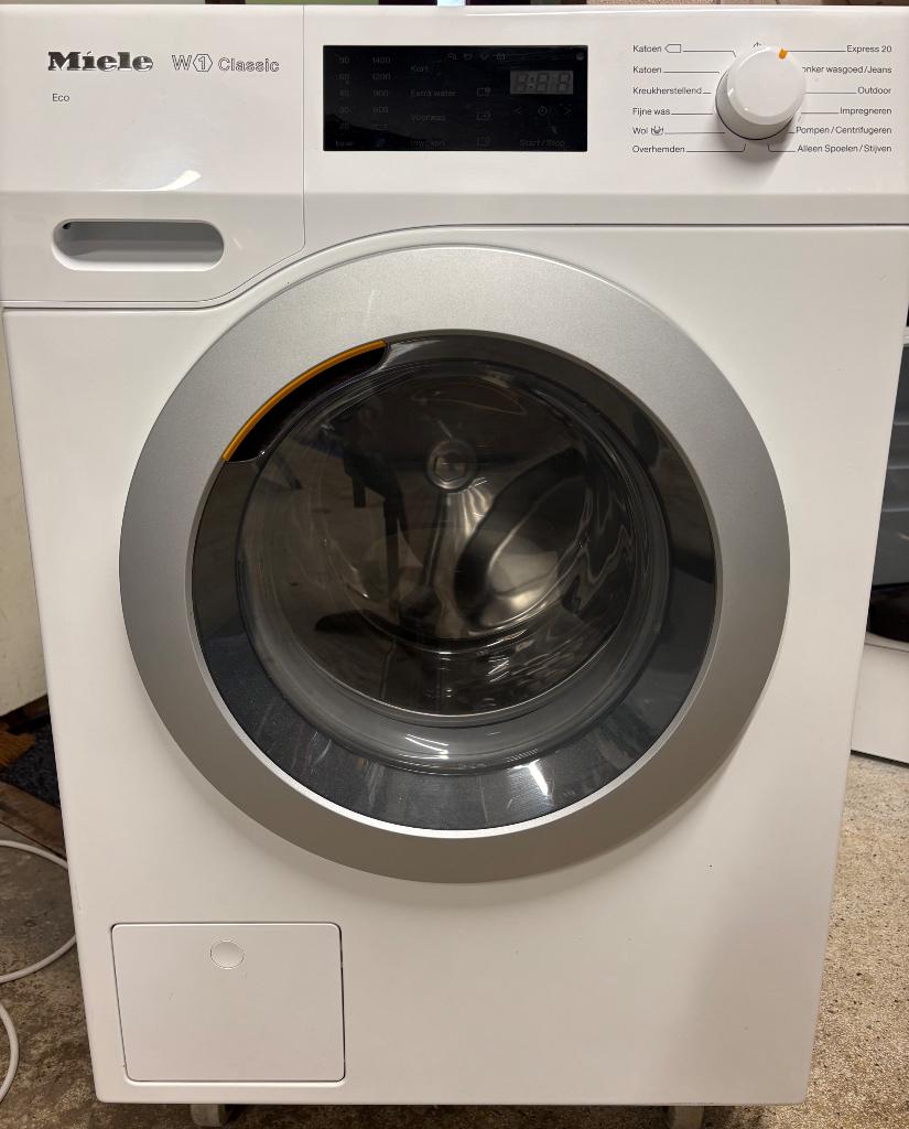 Miele wasmachine WDB030, Witgoed en Apparatuur, Wasmachines, Ophalen, Gebruikt, Handwasprogramma, Voorlader