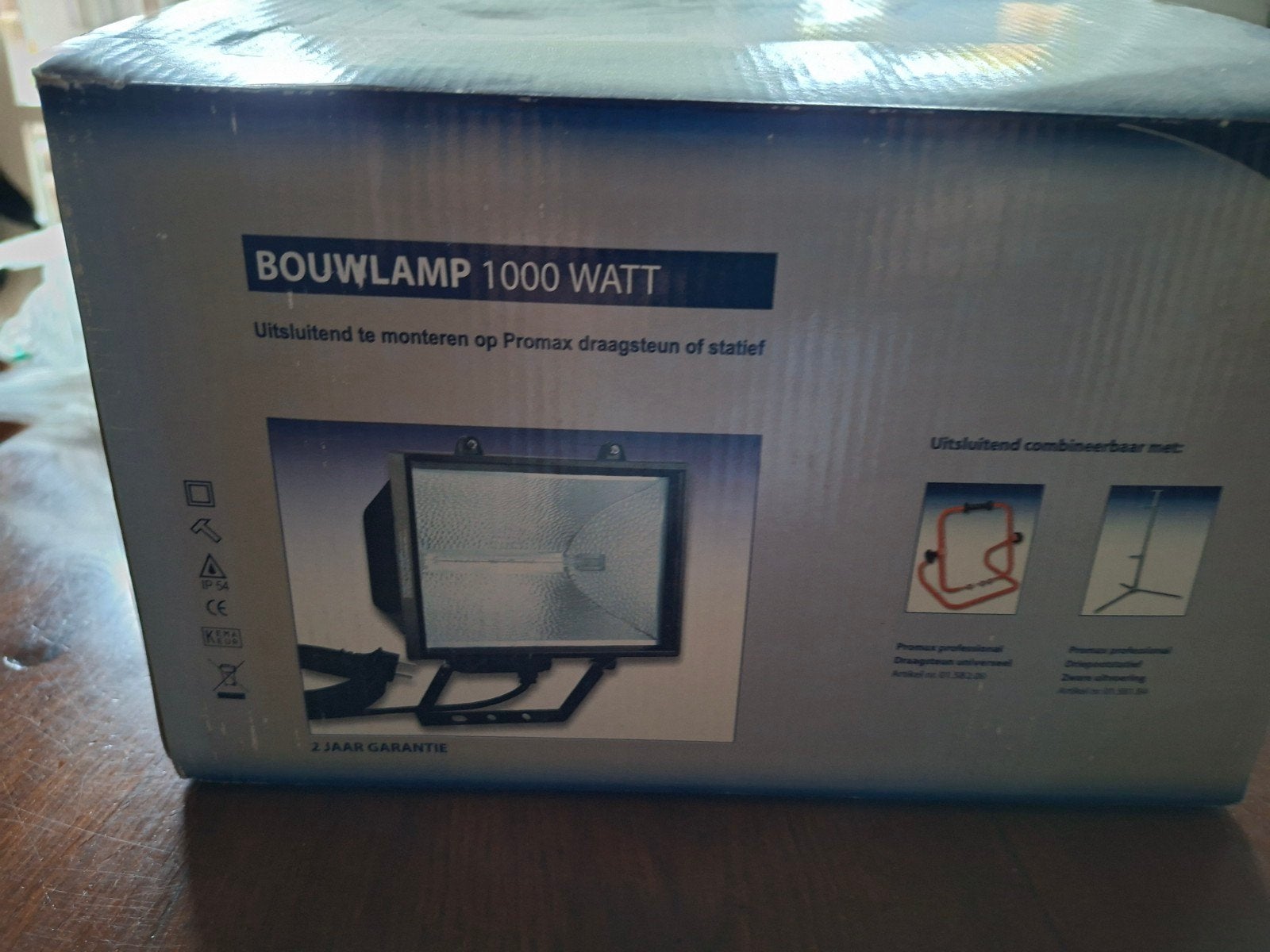 Nieuwe Bouwlamp 1000 Watt - 2 Stuks, Ophalen
