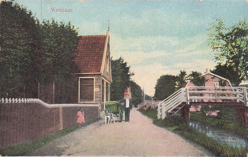 703-442-033 Westzaan, Verzamelen, Verzenden, Voor 1920, Noord-Holland