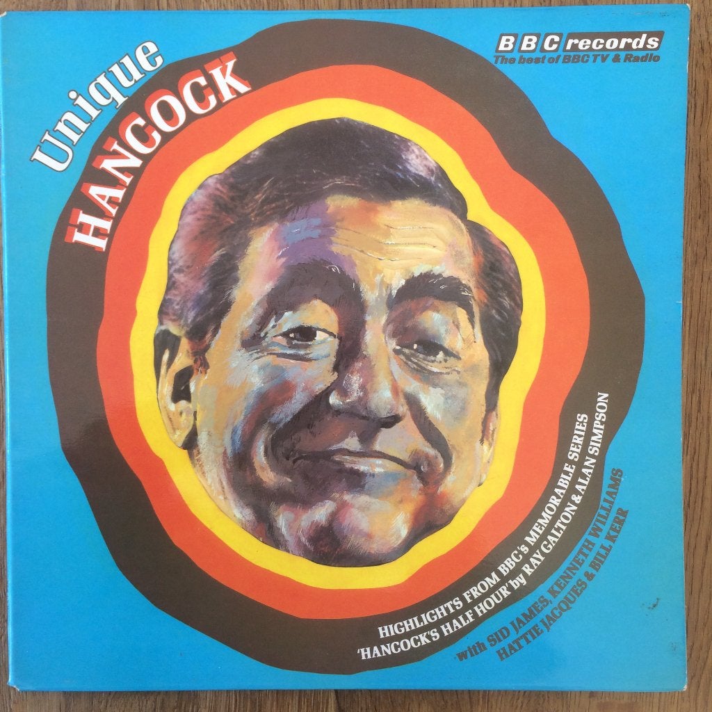 Tony Hancock Unique Hancock LP UK comedy BBC 70s spoken word, Ophalen of Verzenden, 1970 - 1979, Gebruikt, 12 inch