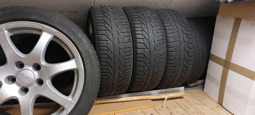 Set velgen, Ophalen, Velg(en), 17 inch, Winterbanden