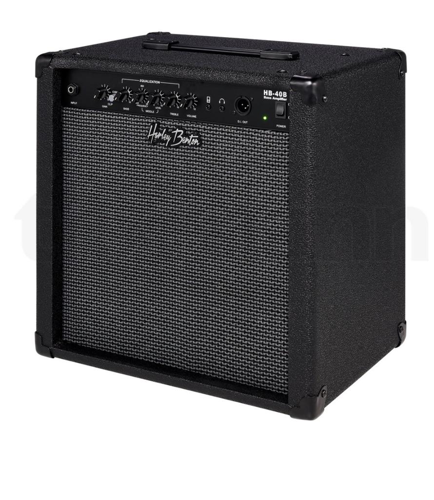 Harley Benton HB-40B versterker - nieuwstaat, Ophalen, Zo goed als nieuw, Minder dan 50 watt