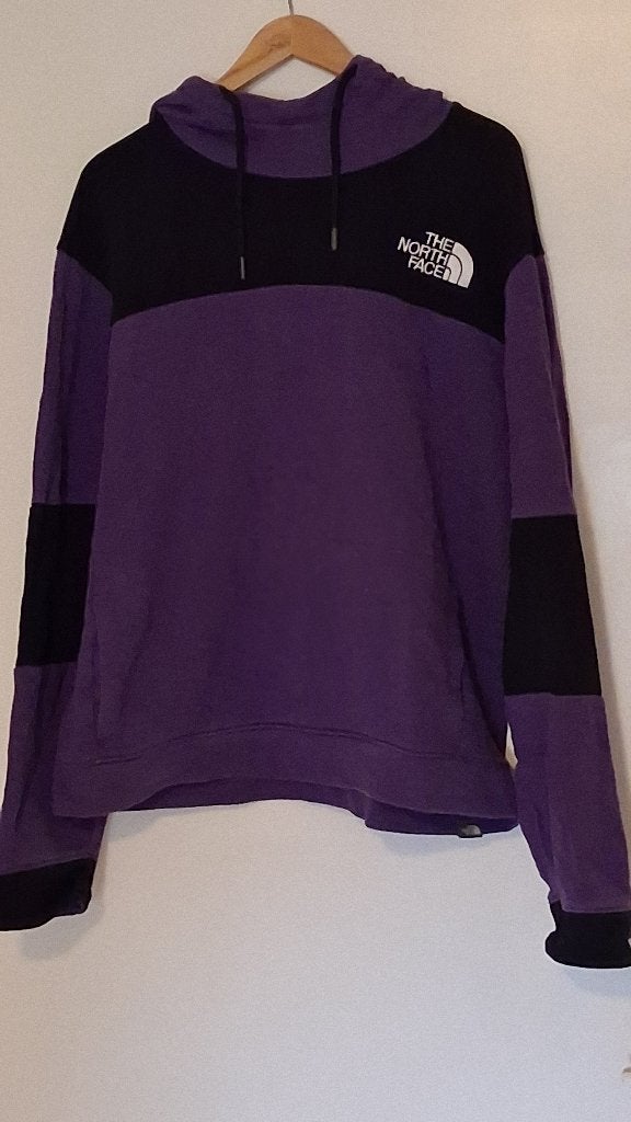 The North Face Himalayan Hoodie Hero Paars/Zwart, Paars, Maat 56/58 (XL), Ophalen of Verzenden, Gedragen