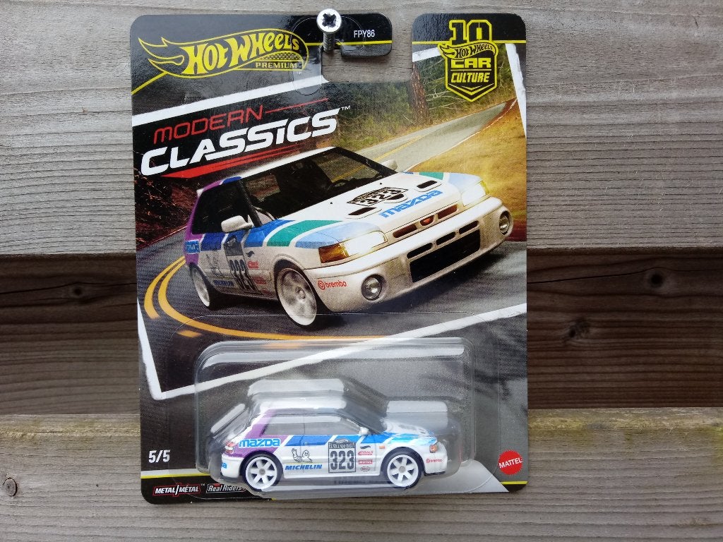 Mazda 323 GTR Hotwheels RealRiders, Ophalen, Nieuw, Auto