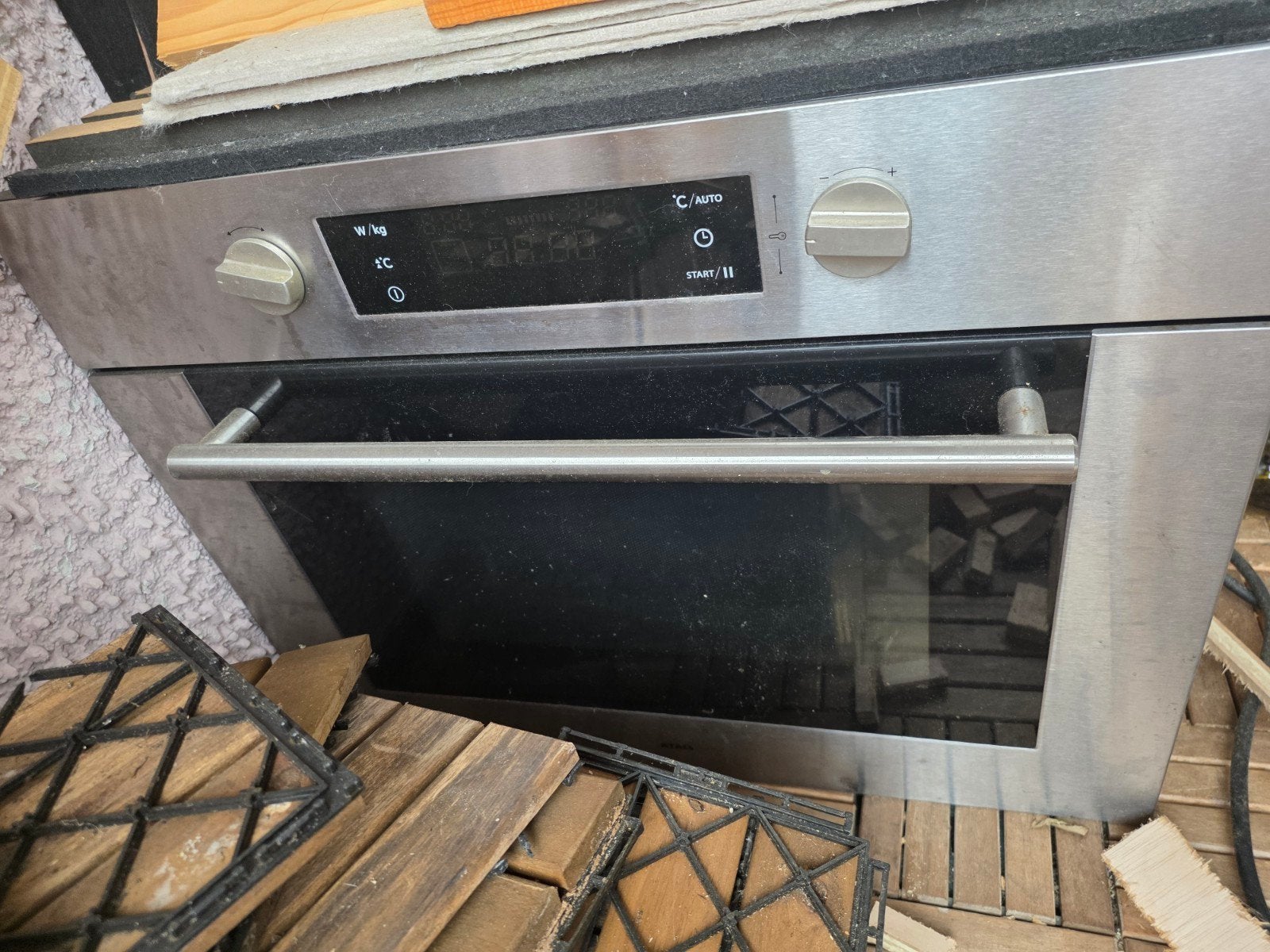 Atag inbouw combi magnetron (oven defect) gratis af te halen, Ophalen, Gebruikt, Inbouw, Combimagnetron