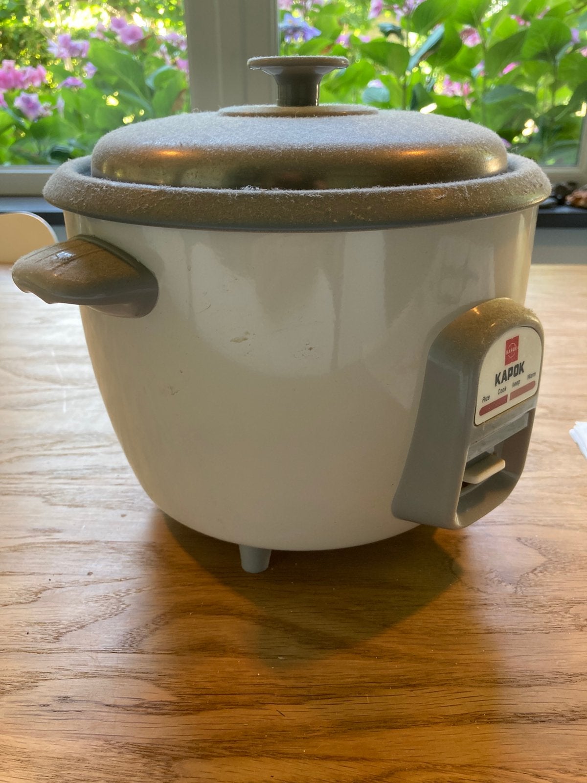 Kapok. Automatische elektrische kookpan, Huis en Inrichting, Keuken | Potten en Pannen, Ophalen, Met handvatten, Zo goed als nieuw