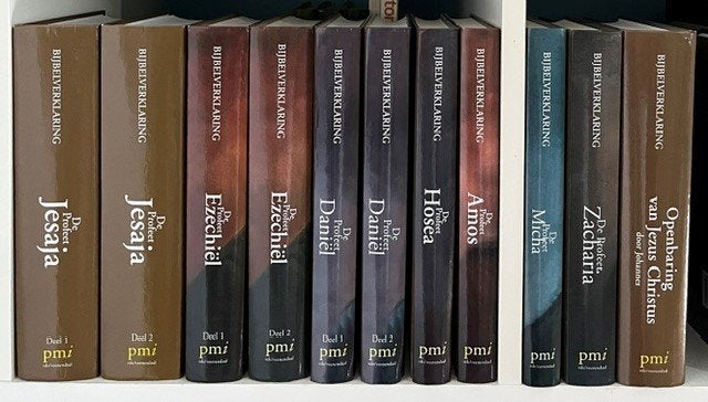 Bijbelverklaring Gert A. van de Weerd; 11 delen in één koop, Ophalen, Gelezen