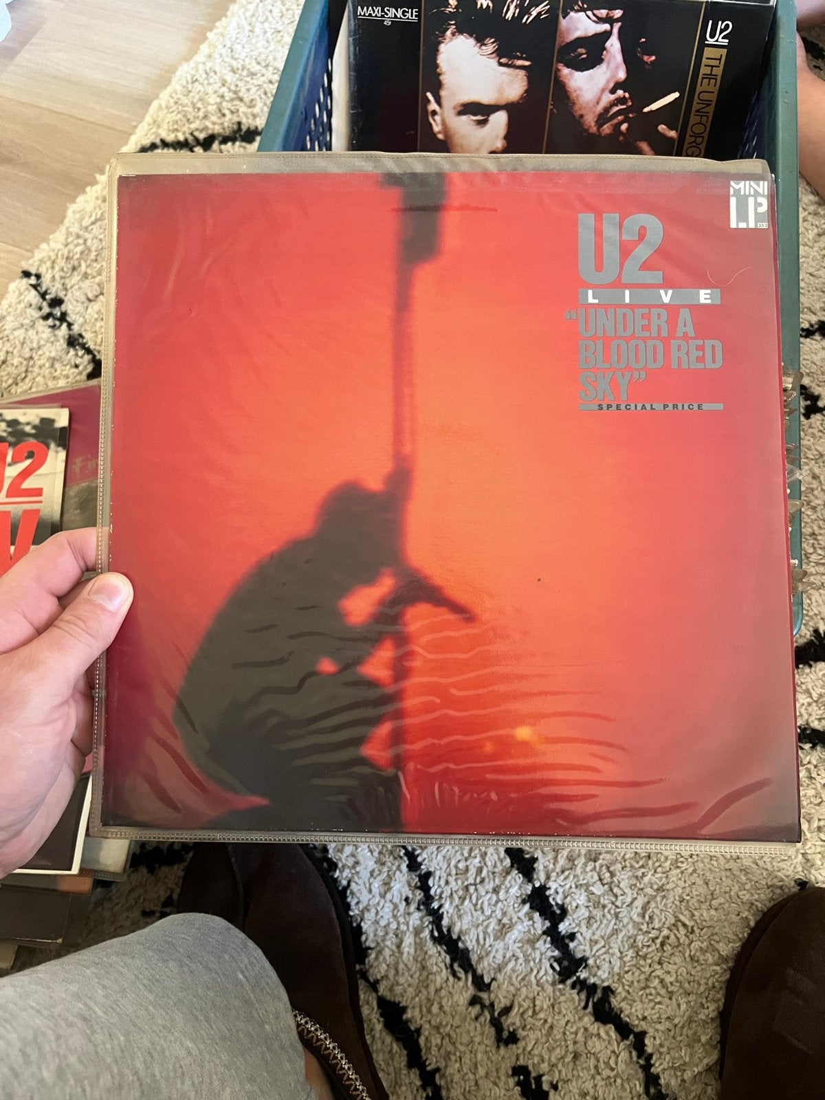U2 Live "Under A Blood Red Sky" LP - Special Price, Ophalen, LP, Rock, Gebruikt