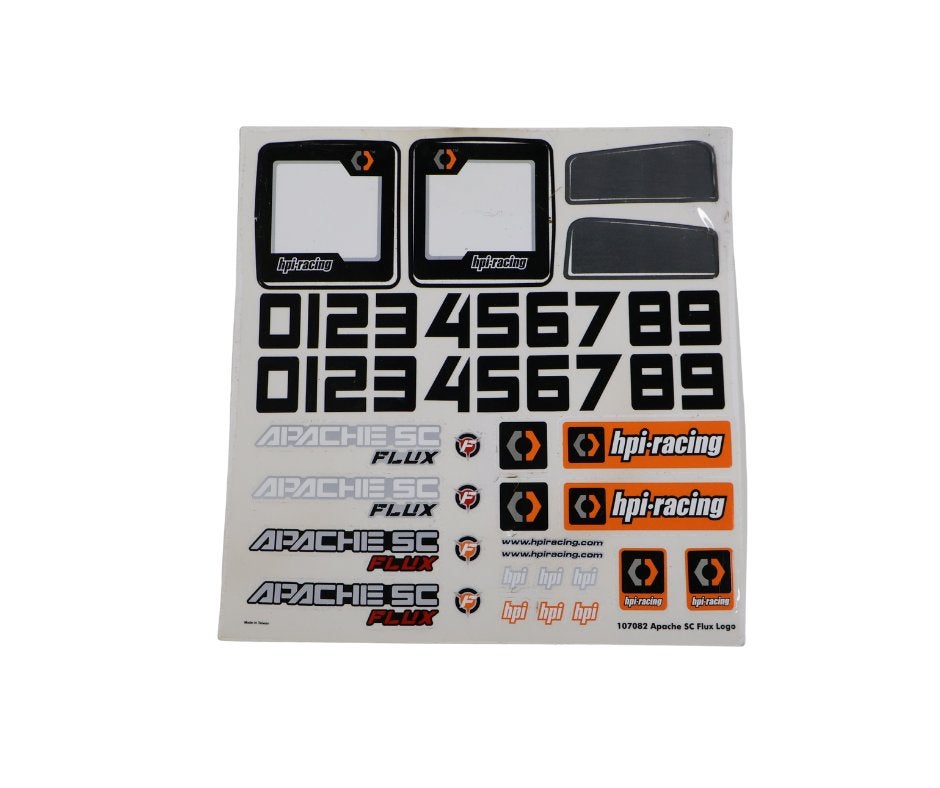 HPI stickers Apache SC Flux 1/8