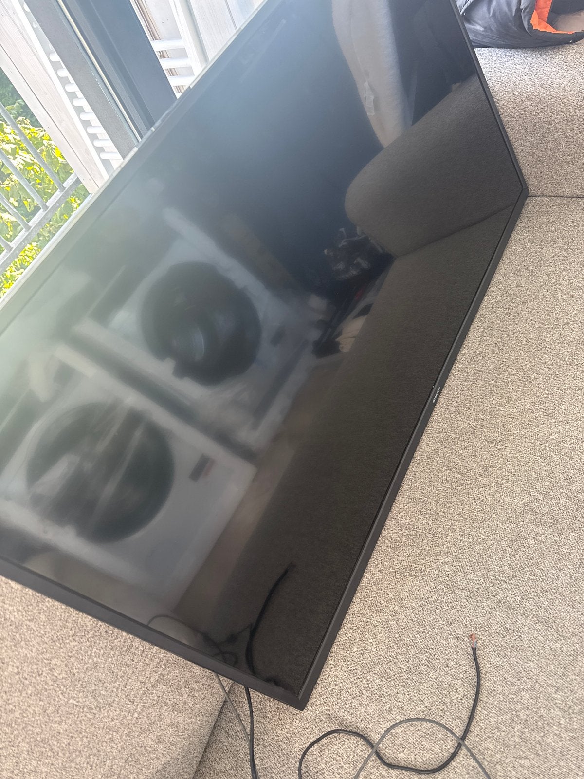 Sharp TV 92cm breed, 54cm hoog, Audio, Tv en Foto, Televisies, Ophalen, Gebruikt, 50 Hz, 100 cm of meer