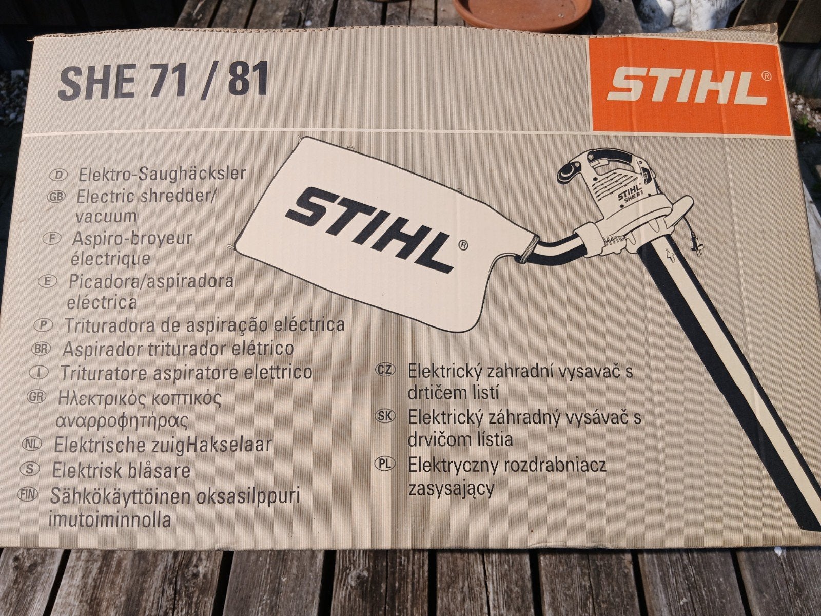 ZGAN Stihl bladblazer/zuiger, Ophalen, Zo goed als nieuw, Overige soorten, Stihl