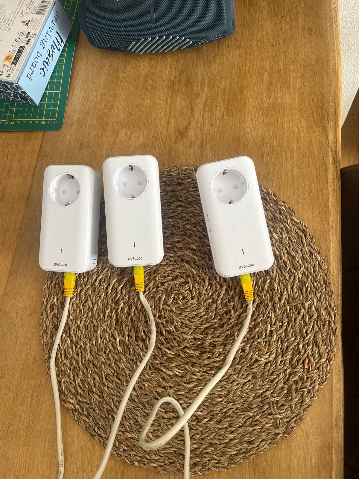 Devolo DVS1200 Powerline Adapters (3 stuks), Ophalen of Verzenden, Gebruikt