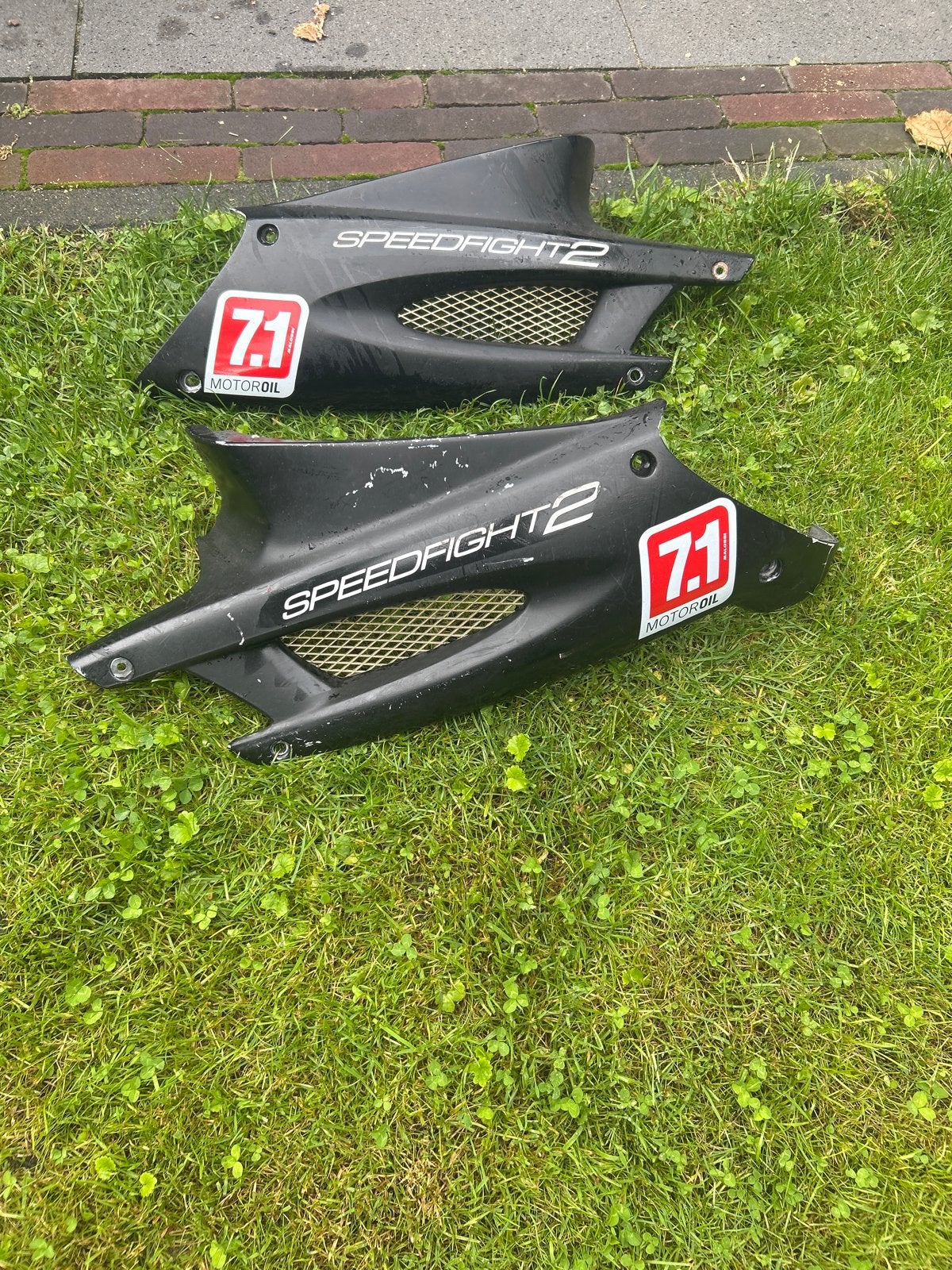 Peugeot Speedfight 2 zijkappen - Gebruikt, Ophalen of Verzenden, Gebruikt, Kap, Peugeot