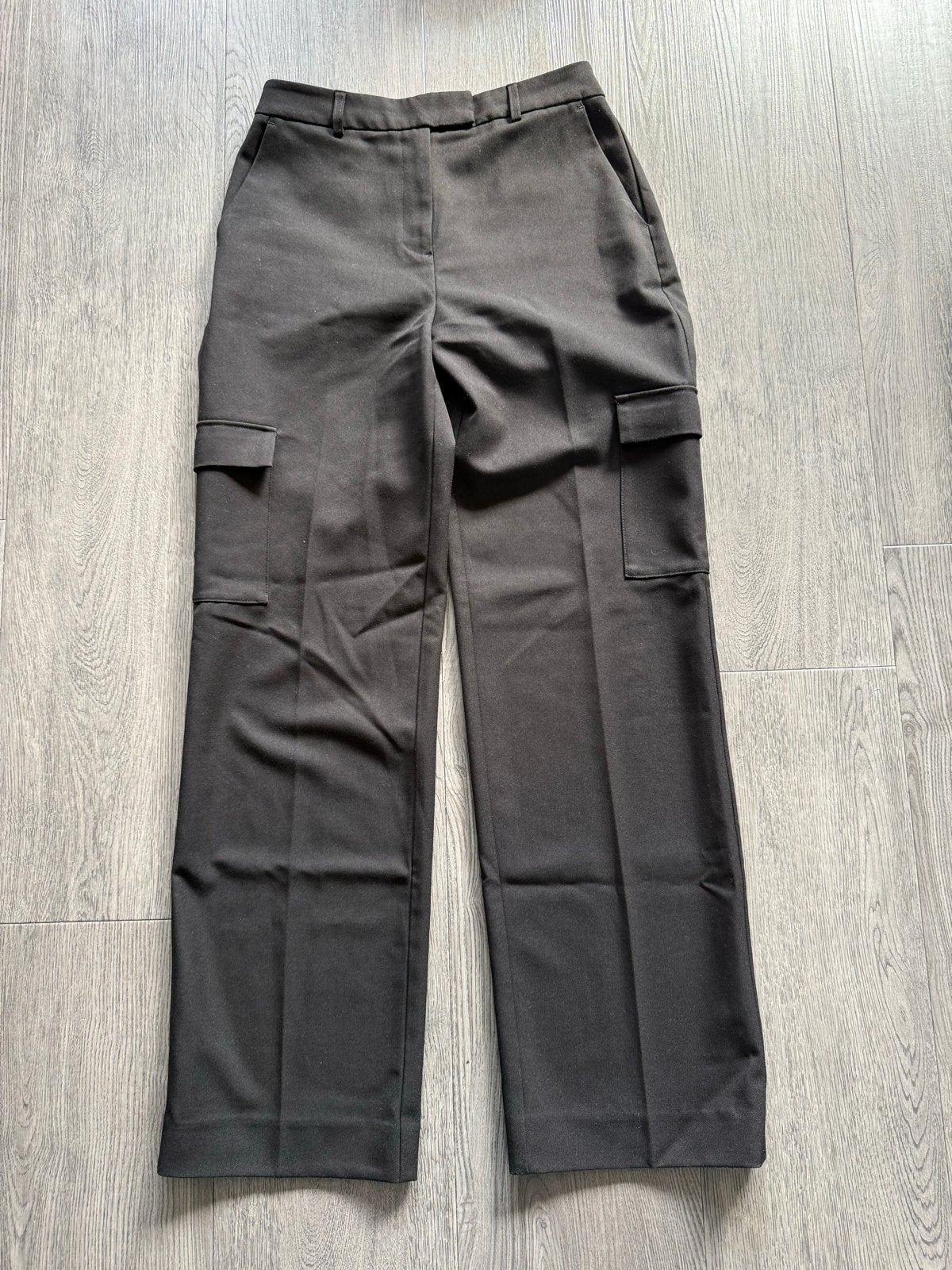 Nikkie zwarte cargo broek maat 38, ZGAN!, Maat 38/40 (M), Zwart, Ophalen of Verzenden, Zo goed als nieuw