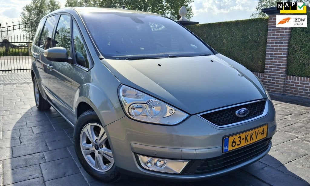 Ford Galaxy 2.0-16V Ghia Limited 1e Eigenaar APK PDC Navi EC, Voorwielaandrijving, Stof, Gebruikt, 7 stoelen