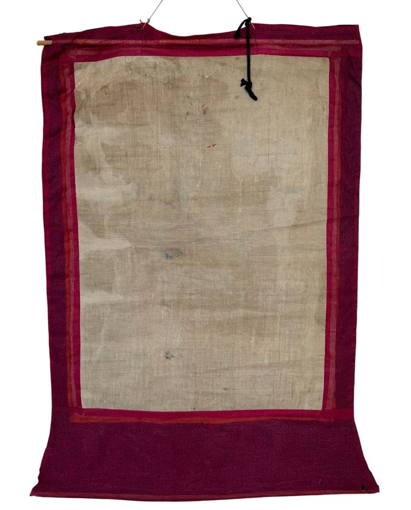 636. Thangka Shakyamuni Boeddha – geschilderde rolprent, Ophalen of Verzenden