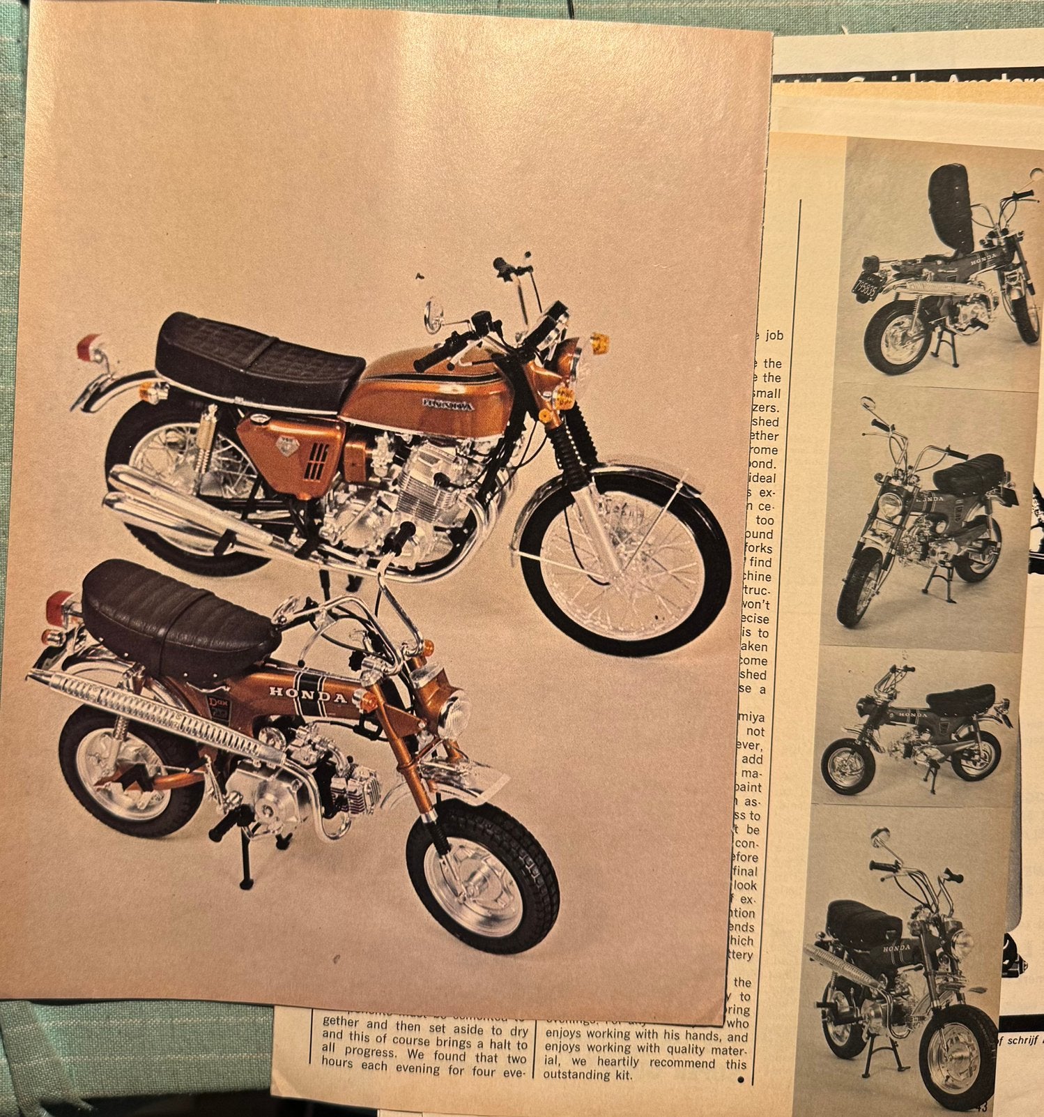Artikel met miniatuur Honda Dax, Verzenden, Zo goed als nieuw, Motoren