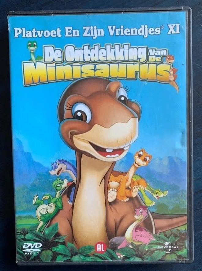 DVD Ontdekking van Minisaurus; Platvoet en zijn vriendjes XI, Cd's en Dvd's, Dvd's | Tekenfilms en Animatie, Alle leeftijden, Ophalen of Verzenden