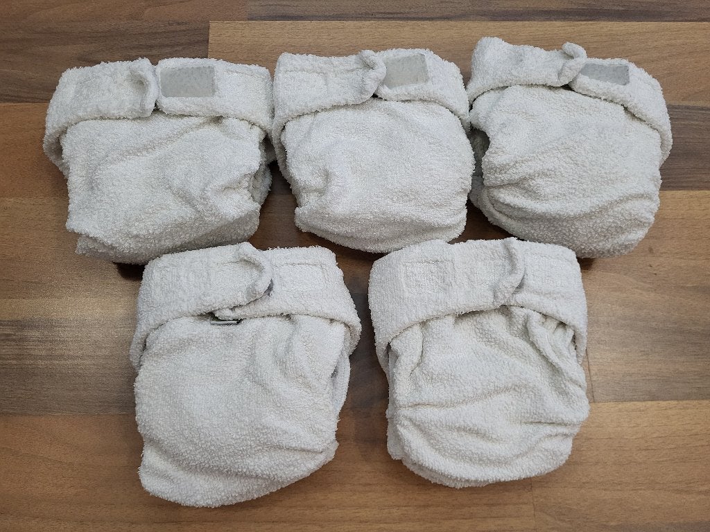 Wasbare luiers Little Lamb maat 3 (5 stuks), Ophalen of Verzenden, Gebruikt, Little Lamb, Jongen of Meisje