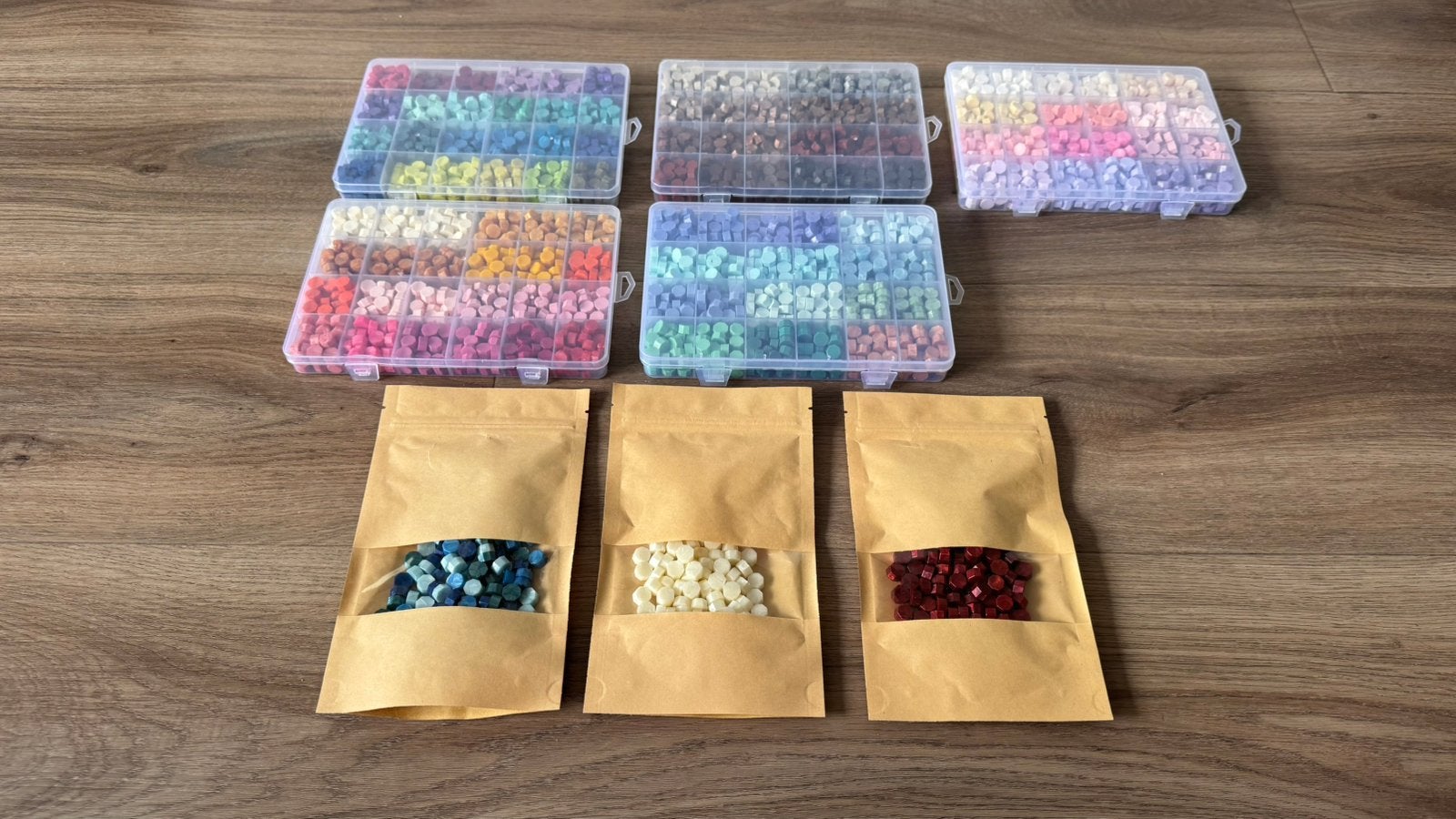Seal wax set NIEUW, Overige thema's, Nieuw, Meerkleurig, Ophalen of Verzenden